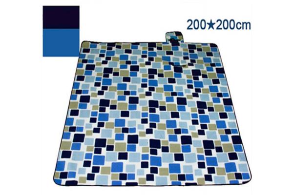 Moistureproof Plaid Sleeping Waterproof Folding Picnic Blanket