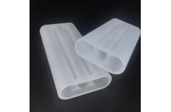 China Medical Three-hole Frosted Quartz Chamber With Polished Or Frosted Surface Treatment supplier