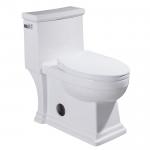 16-1/2 Tall One Piece Compact Elongated Toilet Ada American Standard for sale
