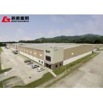 Commercial Warehouse Office Space Steel Structure High Rise Prefab Building for sale