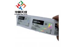 China Digital Printing Method Glass Vial Labels With Permanent Adhesive And Vials supplier
