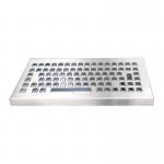Industrial Desktop Waterproof Vandalproof Stainless Steel Metal Keyboard with 12 Function Keys for sale