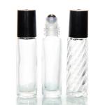 Clear Mini Rollerball Bottles Refillable Roll On Bottle 10Ml for sale