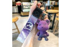China 3d Character Keychain Custom Keychain With Metal Key Ring supplier