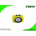 18000Lux OLED Screen LED Miner Headlamp Magnetic USB Rechargeable ABS / PC Lamp Body