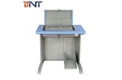 China Double Flip Top Computer Desk For Audio - Video Conference Room / Classroom supplier