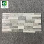 OEM Ceramic Plaid Floor Tiles 10mm Thickness Irregular Surface for sale