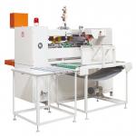 Double Servo Semi Automatic Stitcher High Speed With Orange Color for sale