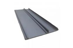 China Custom Shape T5 Sliding Wardrobe Aluminum Profile For Cabinet Frame And Track supplier