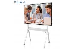 China Customized 75 Inch 4K LCD Interactive Flat Panel For Education Business supplier