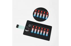 China 12V Durable LED Membrane Switch IP67 Rated Dustproof Waterproof supplier