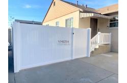 China Solid Panel Plastic Garden Pool House Villa Picket 8 Vinyl Fence supplier