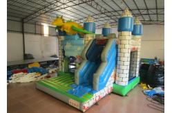 China Dragon Combo Inflatable Jump House Safe Nontoxic Quadruple Stitching In Public supplier