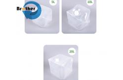 China 15L Cubitainer with Handle Soft Collapsible Plastic Liquid Container LDPE Outdoor Goods supplier