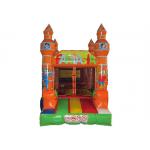 Mini inflatable fantasia bouncy small size inflatable mini jumping house for kids under 5 years old with printing for sale