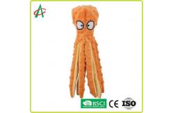 China 32cm*8cm Indestructible Pet Plush Toy Chew Proof Embroidered Eyes supplier