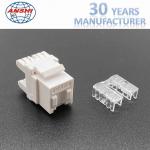 Network RJ45 Keystone Jack CAT5E CAT6 180 Degree UTP for sale