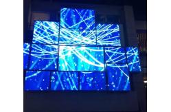 China All-In-One Transparent Led Window Display Machine P0816 Transparent Glass Led Display supplier