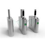 Face Recognition BLDC Motor Flap Barrier Gate Access Control RS232 for sale