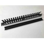 21 Inch Horizontal Cable Management , 1U Network Wire Management RoHS Comply