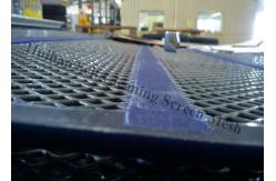 China Gravel Secondary Crusher Self Cleaning Screen Mesh Panel With 30mm PU Band supplier
