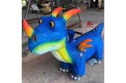China Money Making Animatronic Rides , Realistic Dino Ride with Alive Roaring Sound supplier