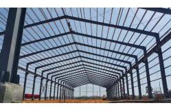 China Pre-Engineered Long Span Industrial Construction Building Prefabricated Steel Structure Warehouse supplier