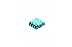 China Coloured Fiber Optic Adapter For Easy Identification Quad Mode LC Fiber Adapter supplier