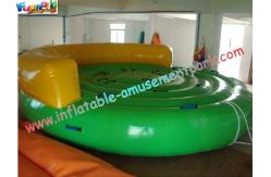 China Crazy UFO Inflatable Water Toys , Inflatable Water Towable Tube For Water Ski supplier
