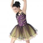 Ballet Dance Competition Costumes Tutu Dress Competition Sequined-Lace Tutus Rainbow Tutu Costume for sale