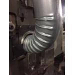PLC Panasonic Elbow Roll Pipe Forming Machine 75mm 5.5kw