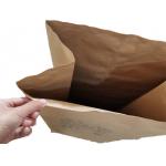 2 Layers Self Standing Kraft Multiwall Paper Bags for sale