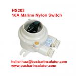 10A marine nylon electrical connectors HS201 boat switch power watering switch for sale
