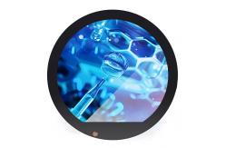 China 2 Wheeler Automotive TFT LCD 3.6 Inch 544x506 RGB Circular Display supplier