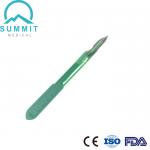 Stainless Steel Surgical Scalpel Blade , Side Activated Single Use Scalpel for sale