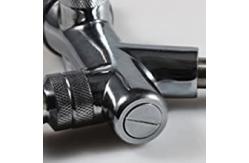 China Chrome Plating Beer Keg Faucet , Brass Adjustable Flow Beer Taps supplier