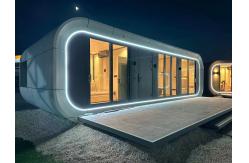 China Prefabricated Apple Cabin Portable Mobile Modular Prefabricated Office Houses supplier