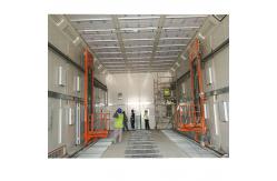 China Customizable Collapsible Spray Booth High Power Capacity Paint Booth Equipment supplier