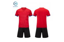 China Custom Football Jerseys for Adults & Kids - 100% Polyester supplier