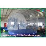 3m Dia Inflatable Holiday Decorations / Transparent Inflatable Chrismas Snow Globe for Advertising for sale