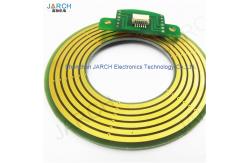 China 286mm Length Alternator PCB Pancake Slip Ring Aluminium Alloy Flat Slip Rings supplier