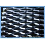 Flattened Heavy Gauge Expanded Metal Mesh Fabric  Raised Surface 1.2x2.4 M Size for sale