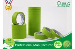 China High Temperature Green Masking Tape 1 Inch Textured Material No Glue Residue supplier