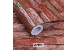 China 5m Roll 3D Effect Brick Stone Wallpaper Waterproof 3D Brick Wall Stickers supplier