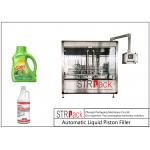 16 Head 220 V 60Hz 15A Automatic Liquid SERVO Bottling Piston Filler Multiple filling nozzles as 6, 8, 12 or 20 for sale