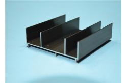 China Custom Extruded Aluminum Shapes 6063 T5 , Bronze Anodised Aluminium Profiles supplier