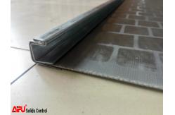 China SS 100 Mesh 120 Mesh Hook Strip Shale Shaker Screen supplier