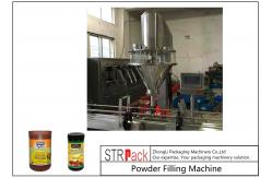 China 10g-5000g Linear Automatic Powder Filling Machine 50 BPM Speed With 25L Hopper supplier