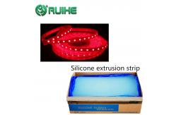China Custom Extruded Silicone Rubber Material High Strength For Sealant Parts supplier