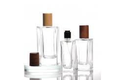 China Luxury Custom Logo Crystal Shape Refillable Spray Glass Perfume Bottle supplier